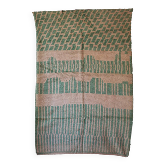 Boujad. green moroccan rug, 198 x 292 cm