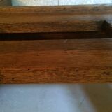 Oak bed by René Gabriel period Reconstruction