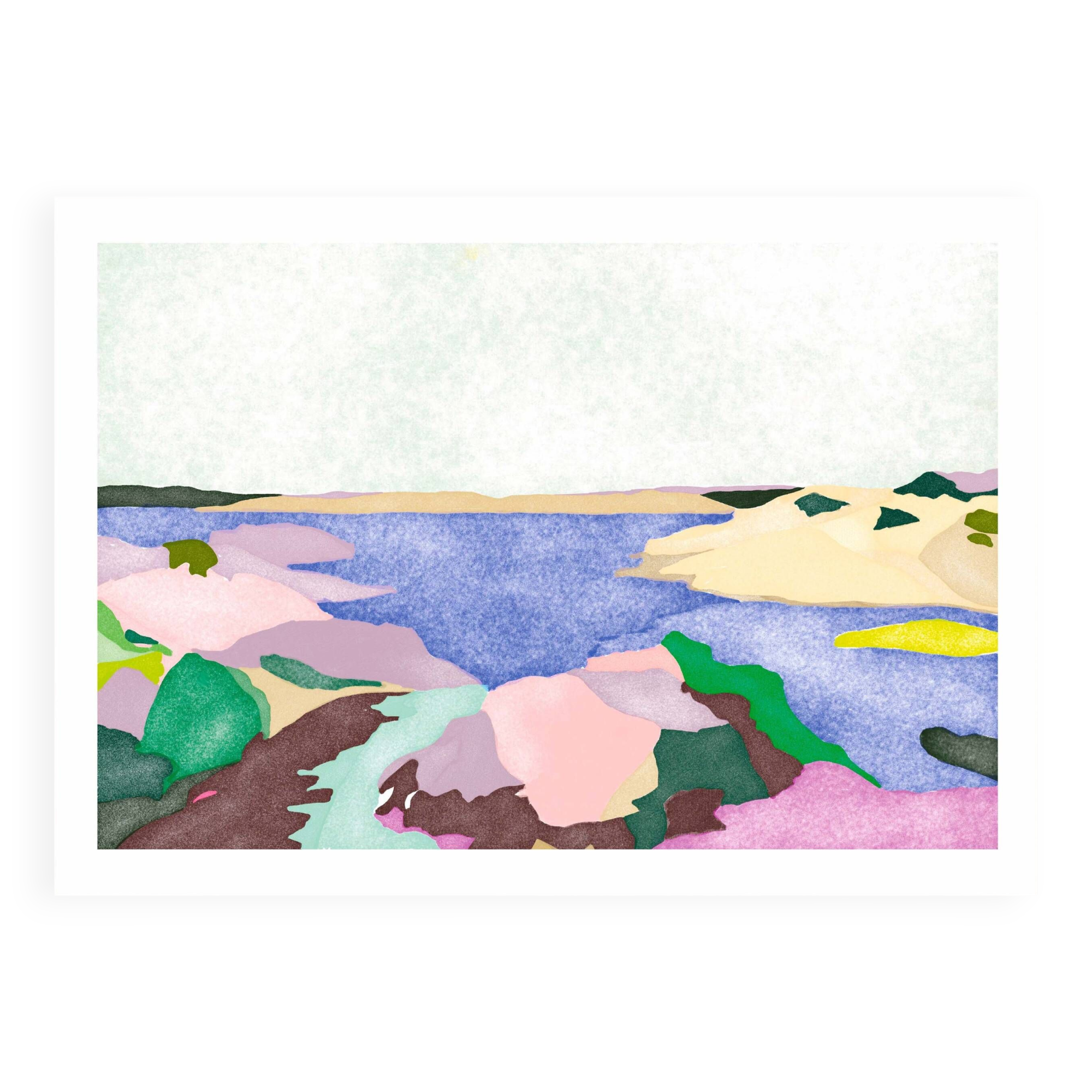 The Sea 2 - Illustration A3