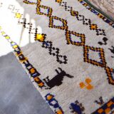 Colorful berber carpets - azilal 247 x 116 cm