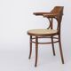 Vintage Bentwood Chair by Fischel Austria 1940s-1950s | Restored Beech Wood