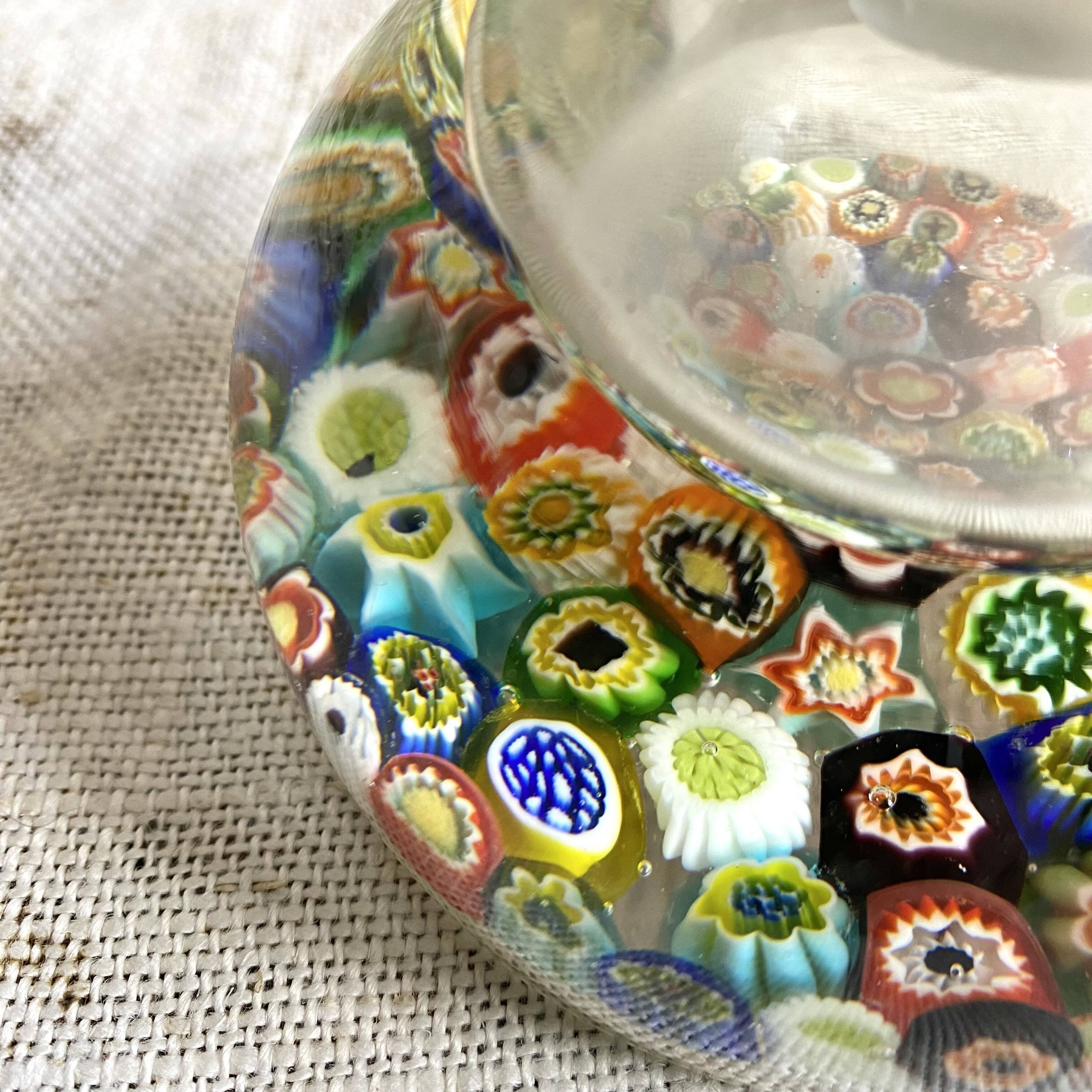 Murano Millefiori glass carafe