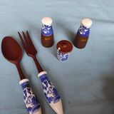 Porcelain salad cutlery