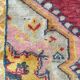 Tapis patiné orient laine fait mai 166 cm x 95 cm
