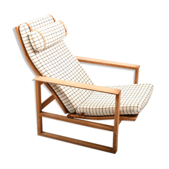 Børge Mogensen Sled Chair Model BM-2254 in Oak