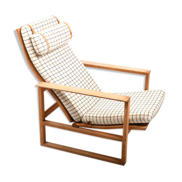 Børge Mogensen Sled Chair Model BM-2254 in Oak