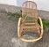 Rocking chair rattan 1960 bamboo