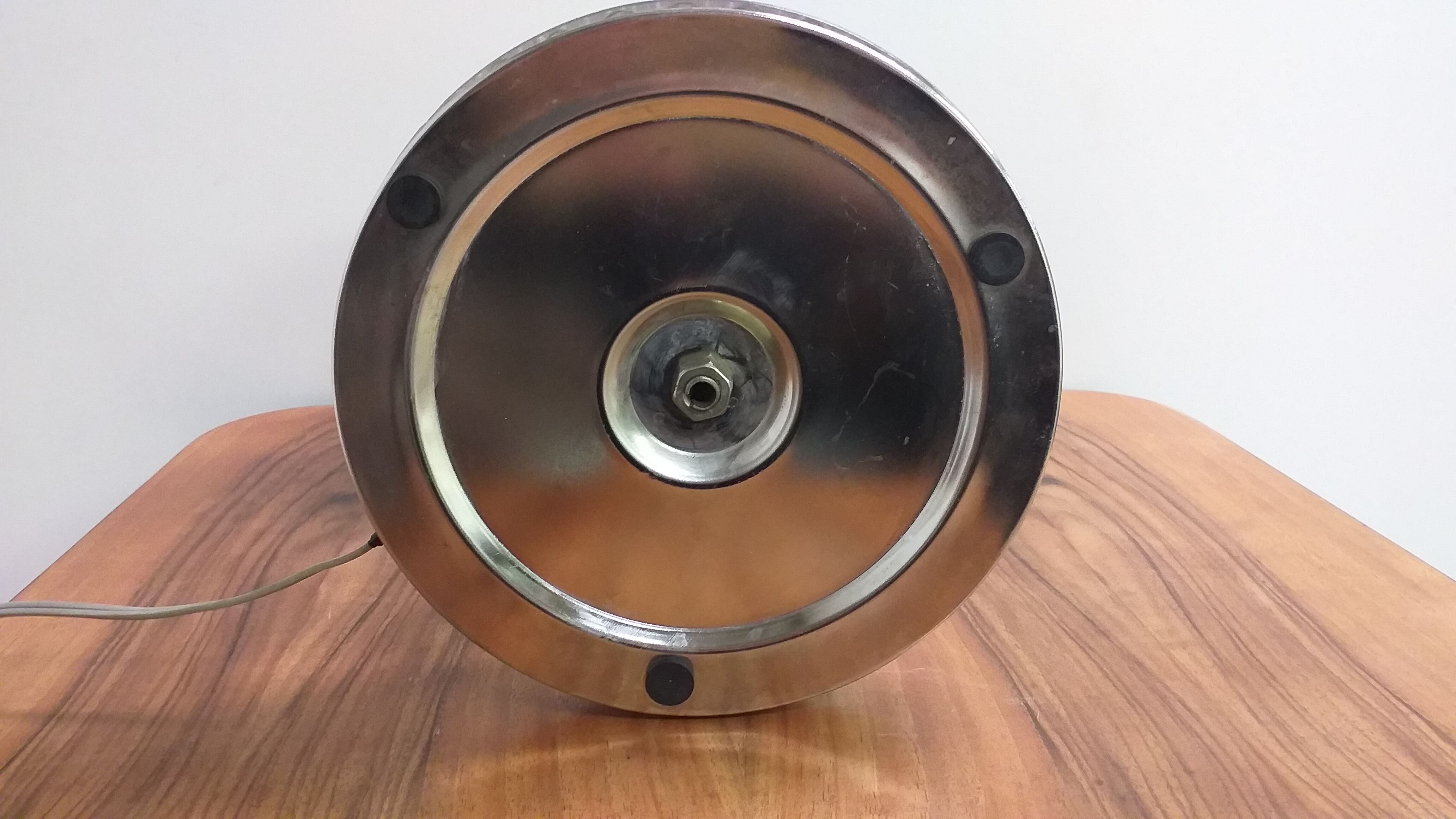 1970 Glass table lamp, Czechoslovakia