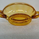 Val St Lambert Belgium art deco fruit cup