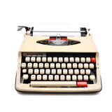 Brown brownsviga brother typewriter revised new ribbon