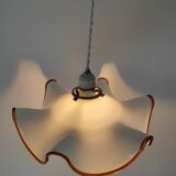 Murano glass pendant lamp style "fazzotello" 70s