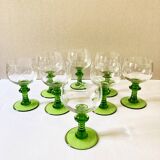 Roemer Alsace white wine glasses in crystal