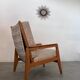 Lot 2 designer reconstruction rest armchairs from the 50s Free-Span / Guariche vintage