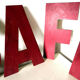 Lettres vintage en métal