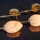 Vintage Scandinavian wall lights, 1980s, set of 2