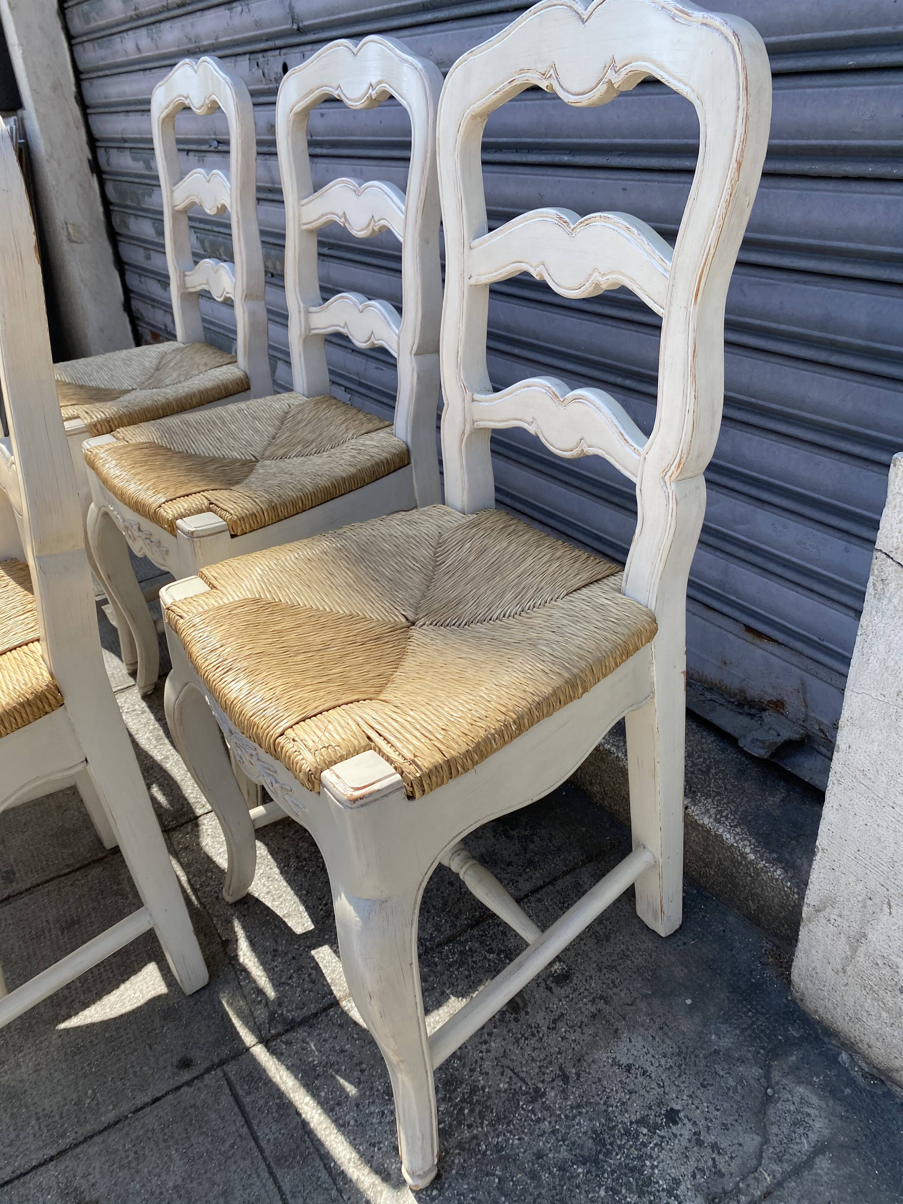 6 Romance Country corner chairs