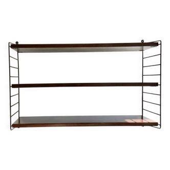 Wall Shelving unit String Sistem By String Nisse Sweden 1960s