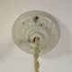 Suspension and rose in opaline and porcelain