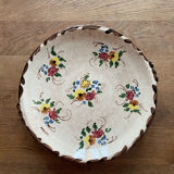 Vallauris ceramic dish signed jerôme massier