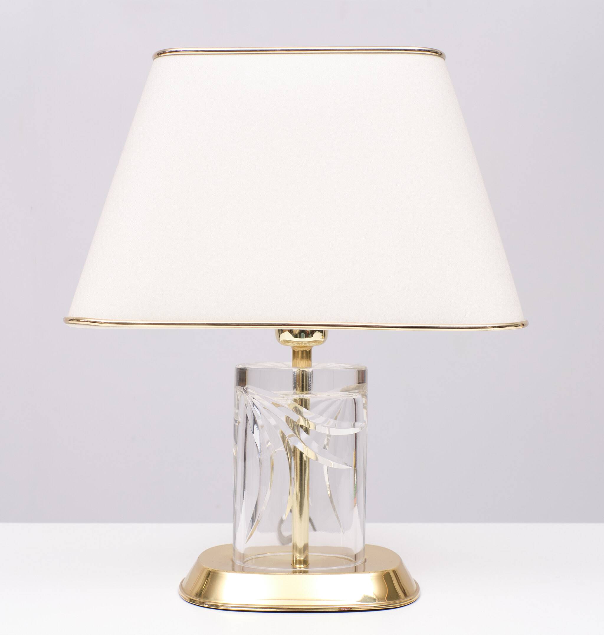 Preciosa Top quality pristine Bohemian Crystal Table lamp Czech Republic