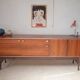 Large Vintage rosewood sideboard, 1960s