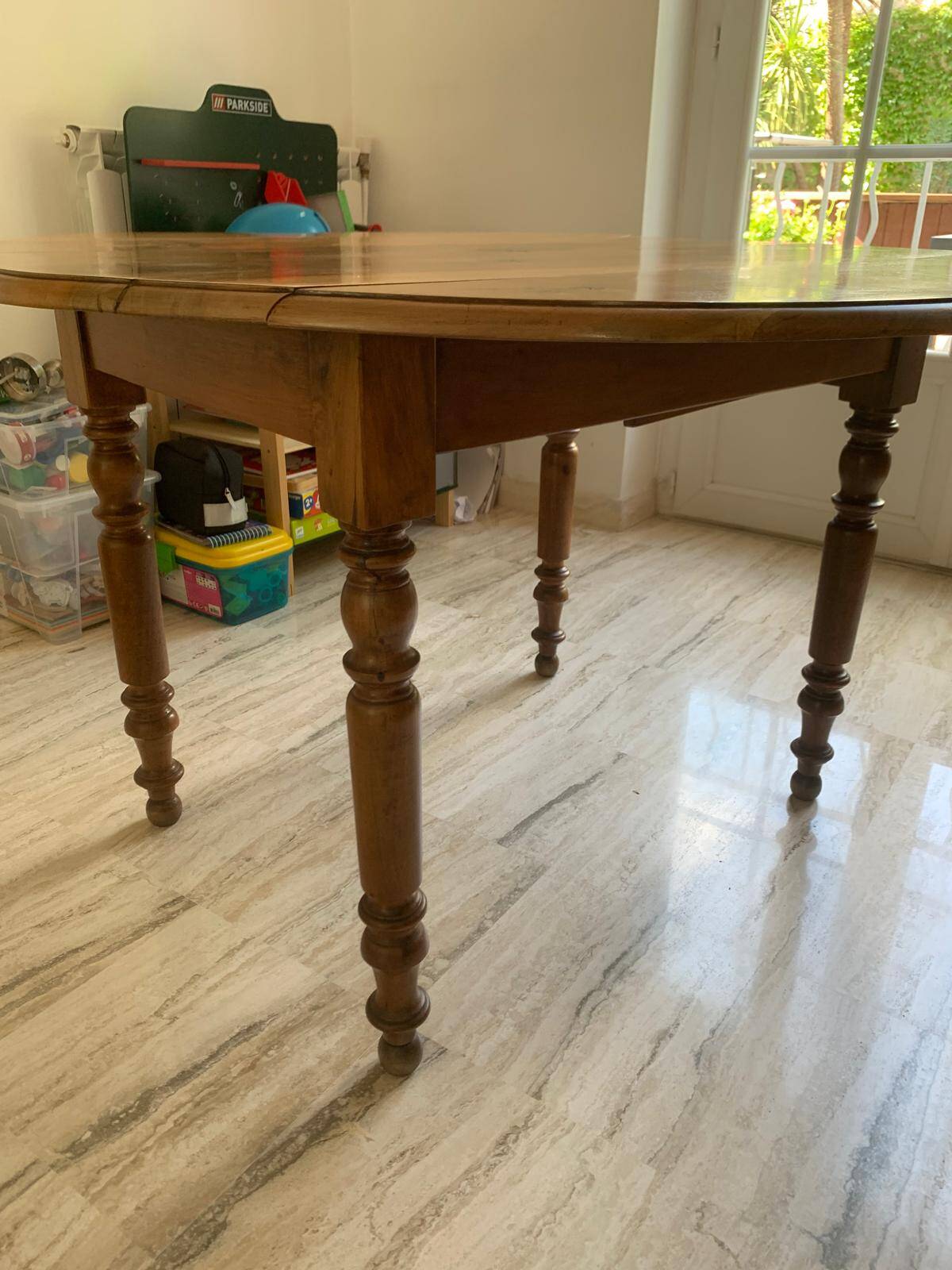 late 19th century fruitwood table