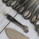 Silver plated cutlery set