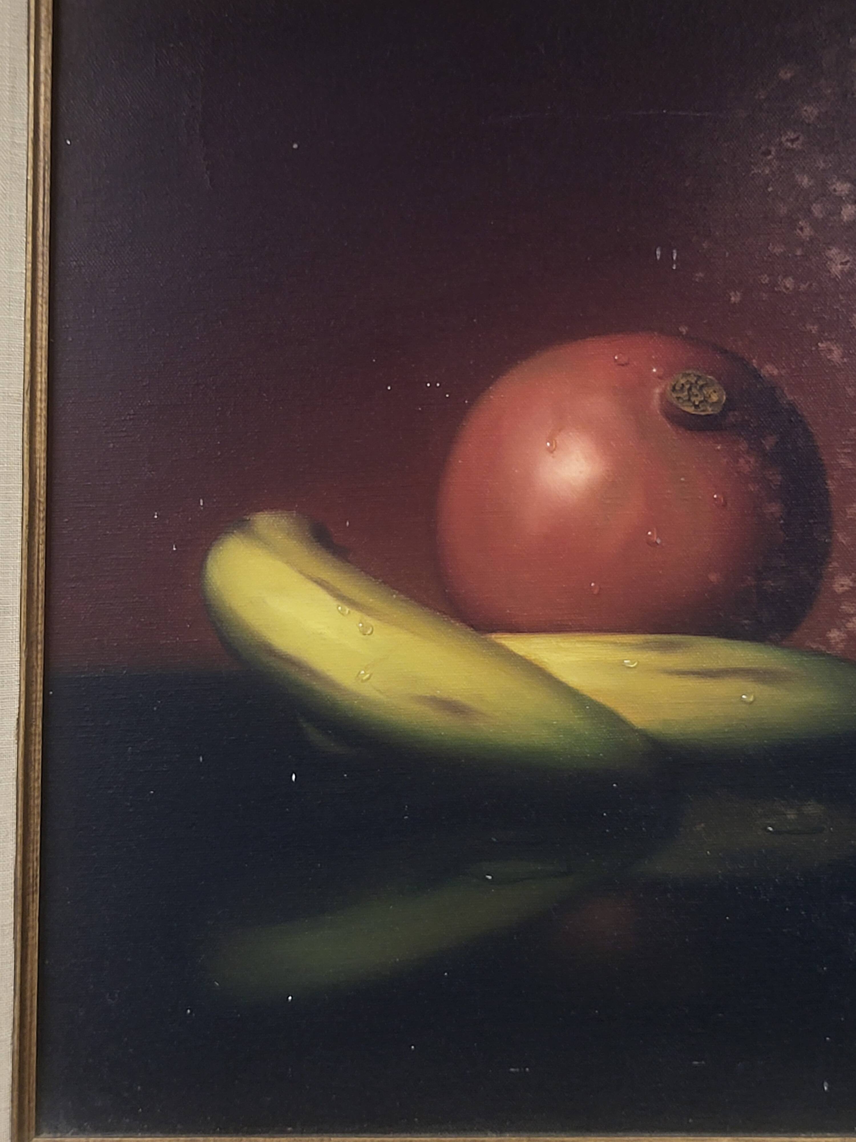 Alfred Jackson (1940–2001) – Hyper-real still life – Oil on canvas
