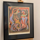 André Masson Color Lithograph, 1972