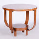 Palisander Seating Set with Coffee Table, Art Deco, Restored, France, 1920s