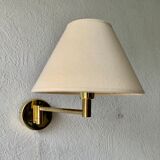 Golden wall lamp