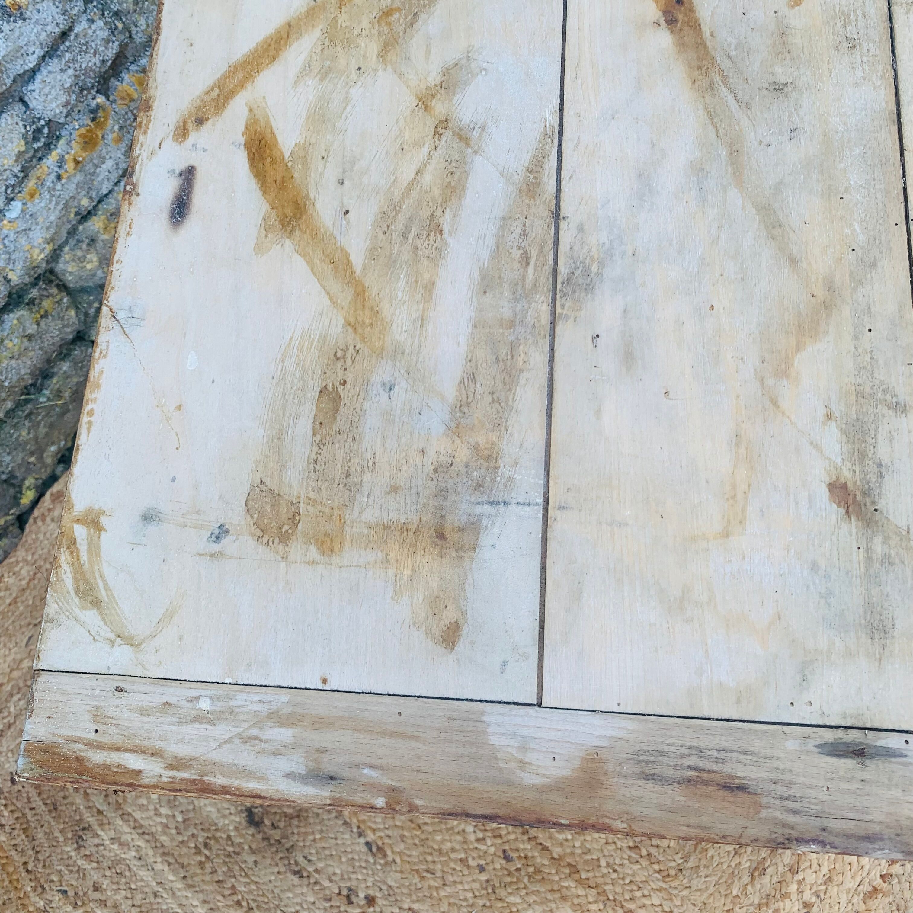 Old farmhouse table