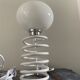 Set of two lamps spring vintage oval globes