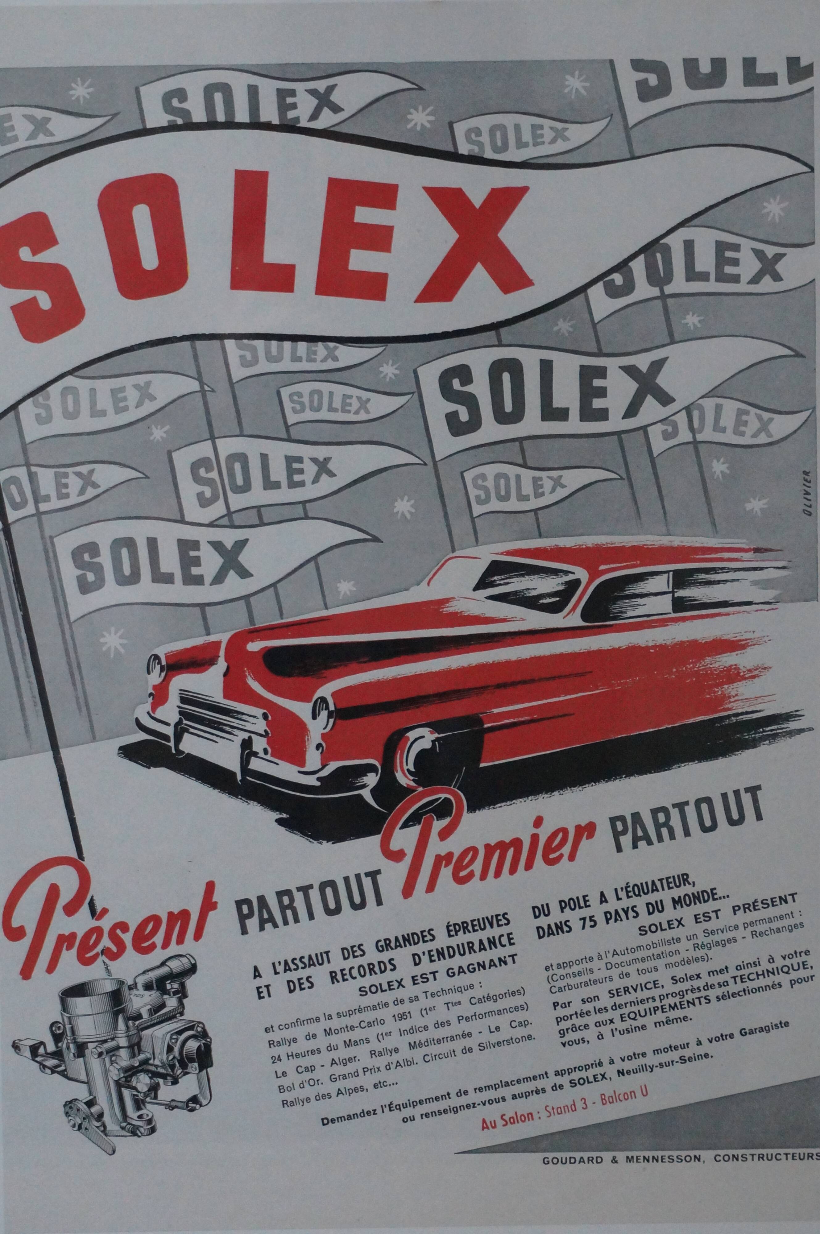Old advertising Solex