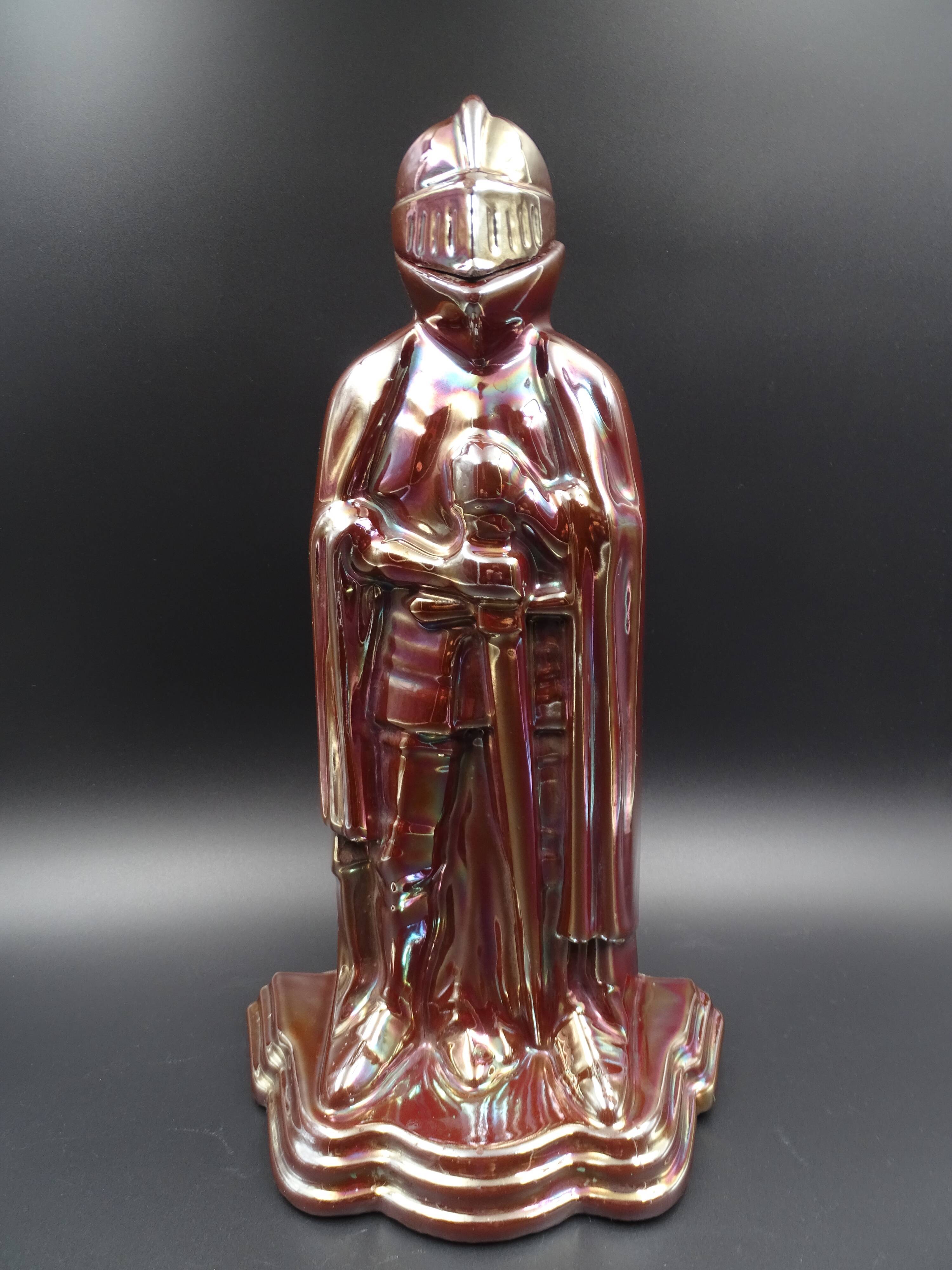 Full chimney servant of his accessories - The enamelled cast iron knight