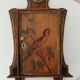Antique wall cabinet folk art
