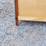 Vintage oak chest of drawers from the 50s with 4 drawers and compass feet
