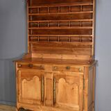 Louis XV style blond cherry wood sideboard – mid-19th century