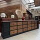 Immense workshop furniture from the early 20th century.