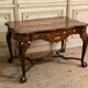 Dutch marquetry table, 19th century