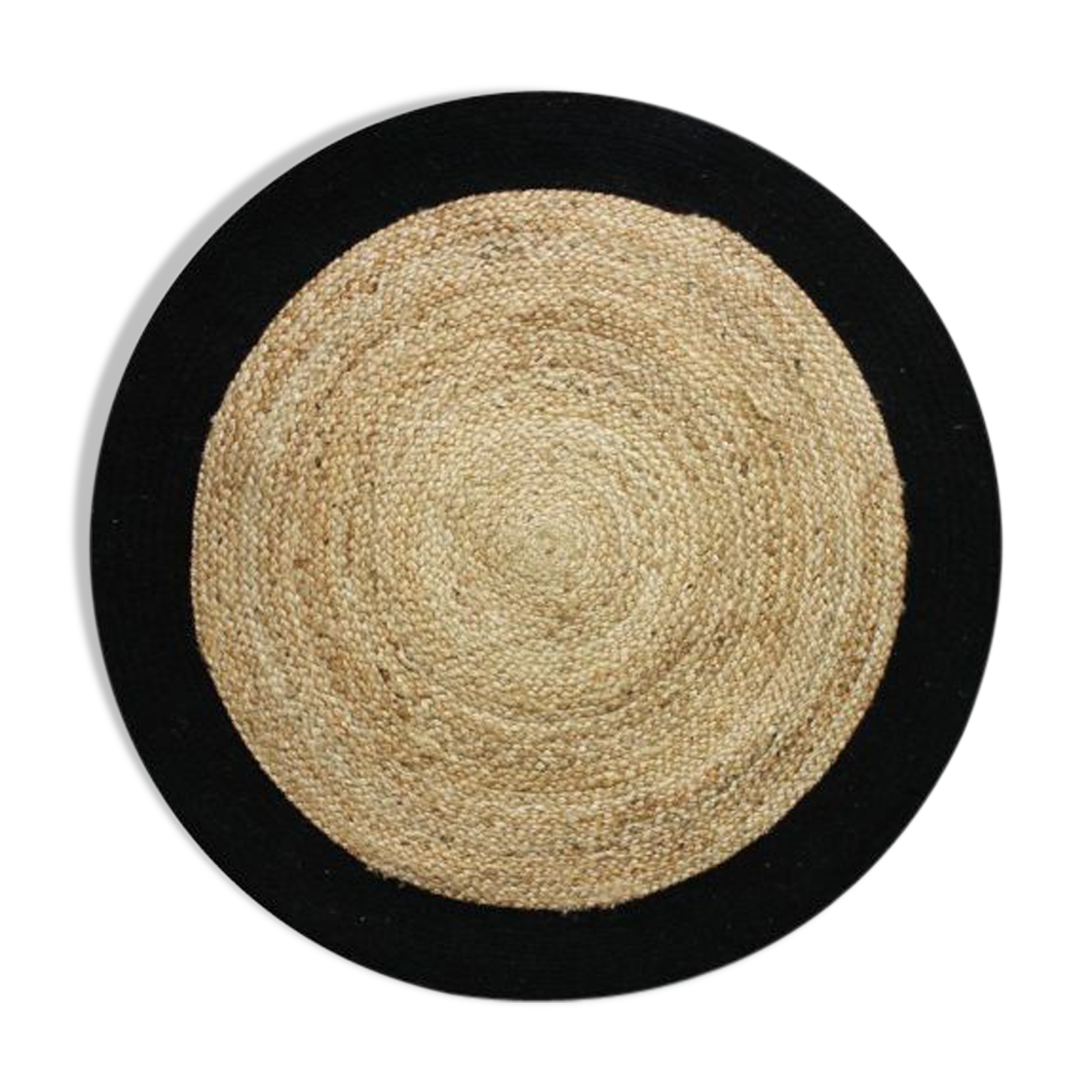 Round carpet in jute 70 cm