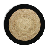 Round carpet in jute 70 cm