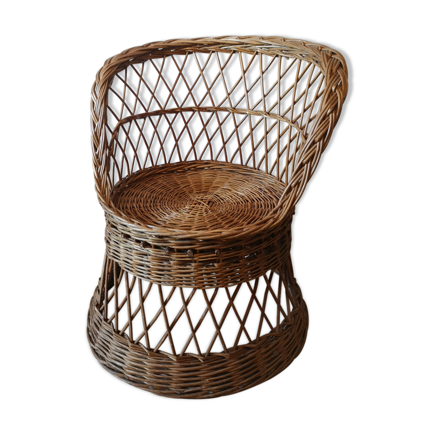 Vintage wicker chair