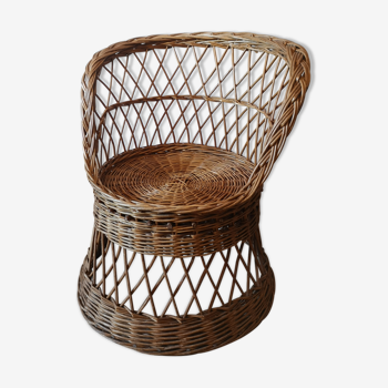 Vintage wicker chair