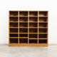 Ash bookcase, Danish design, 1960s, manufactured by SKM
