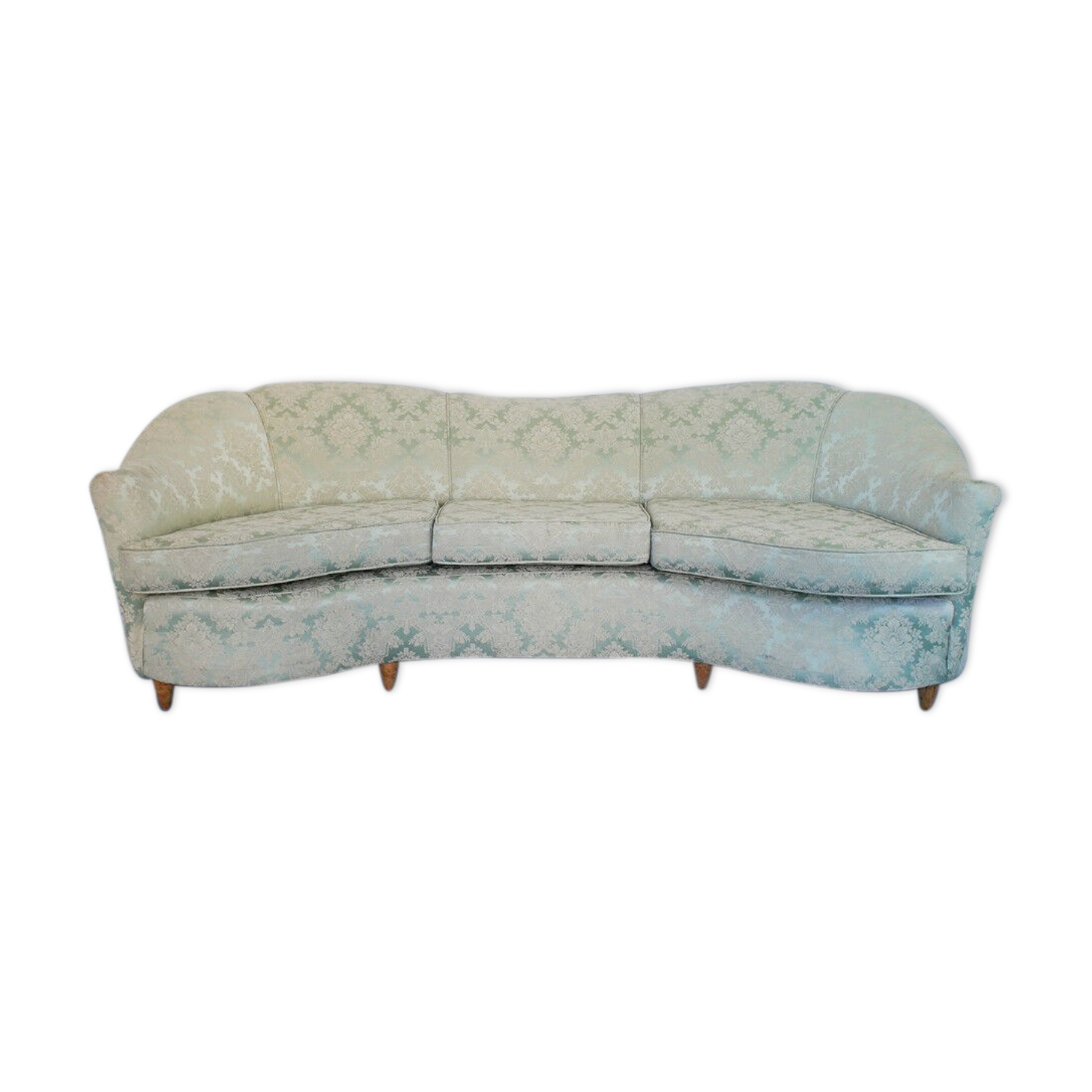 3 seater sofa semicircular fabric 50