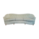 3 seater sofa semicircular fabric 50