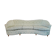 3 seater sofa semicircular fabric 50