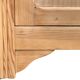 Parisian bonnet wardrobe, raw wood, 1950s