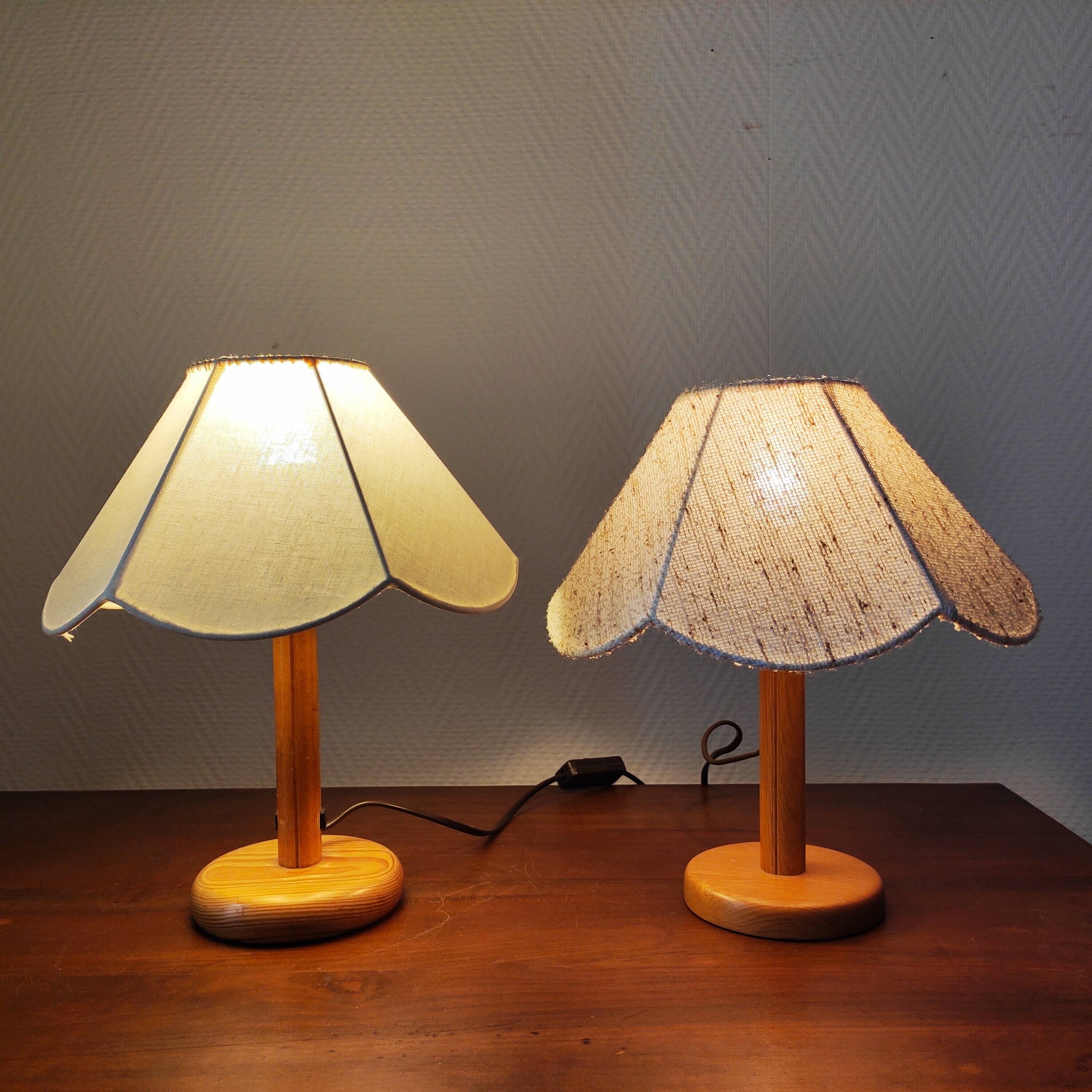 Pair of vintage lamps – Scandinavian style